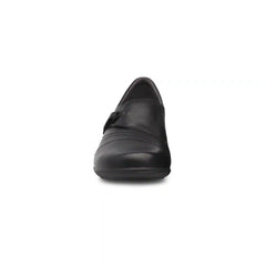 Franny Wide Black Leather