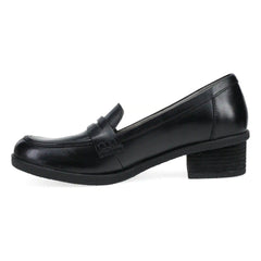 Danica Wide Black Waterproof Burnished