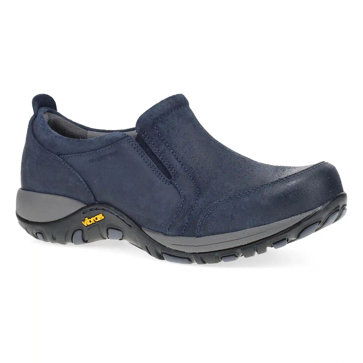 Pippy Navy Waterproof Suede