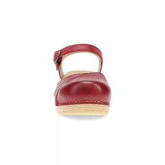 Margreta Red Burnished Nubuck